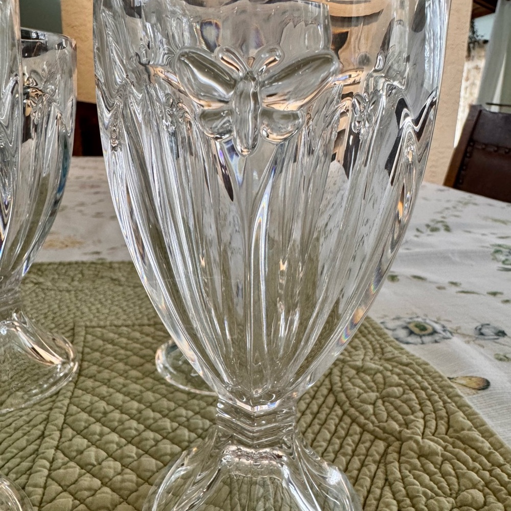 Lenox Clear Crystal Goblets (Set of 4)